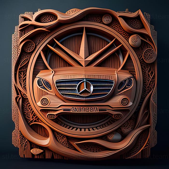 3D model Mercedes Benz M (STL)